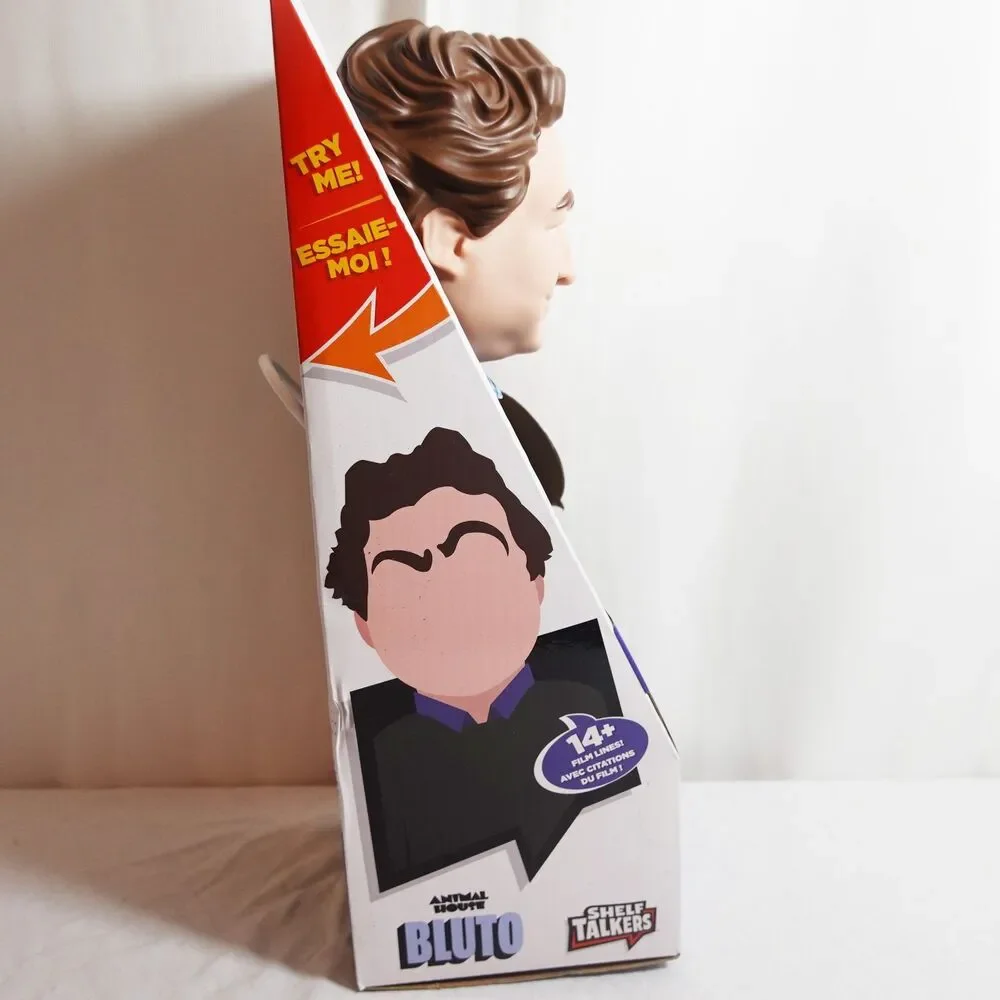 Shelf Talkers Bluto 12 in Talking Plush – Animal House Movie Pull-String Toy